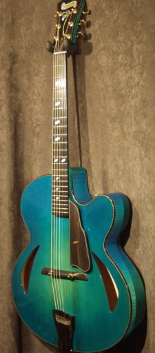 Manzer Blue Guitar