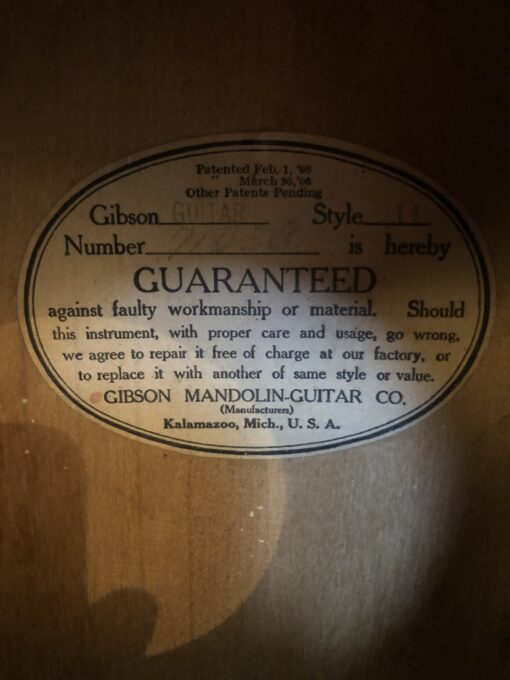 Gibson L-1 (1922) - Image 6