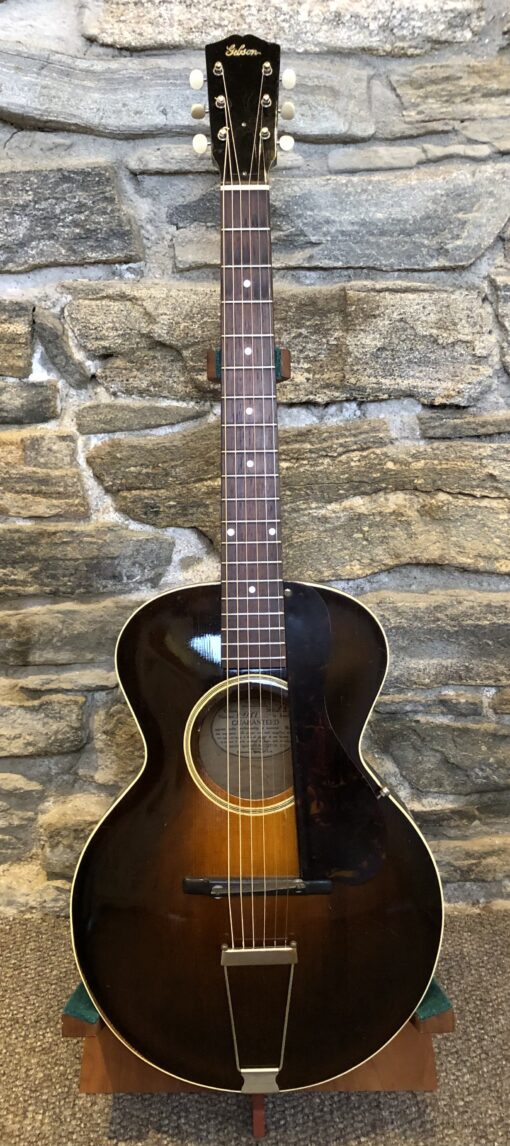 1932 Gibson L-3 archtop acoustic guitar with sunburst finish and round soundhole