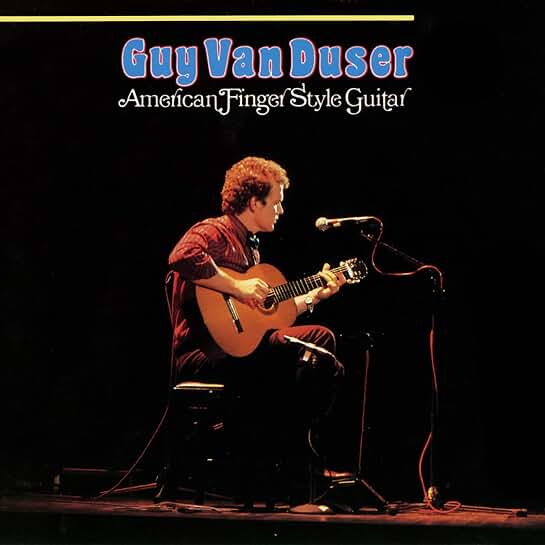 Guy Van Duser album art for American Finger Style Guitar